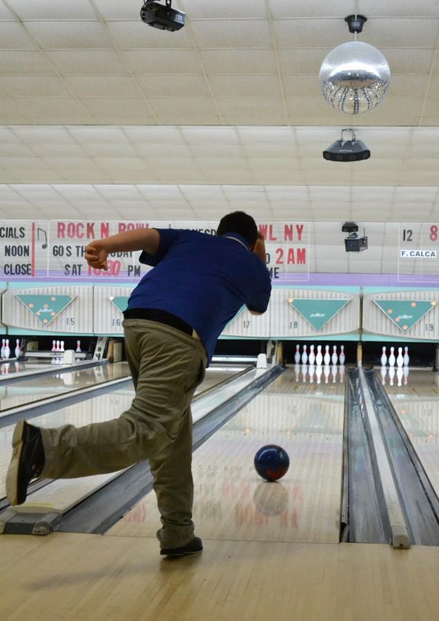Boys bowling team starts season with perfect game from captain: Santelli’s 300 moves varsity team toward goal of winning conference