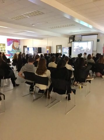Students at Foreign Language Honor Societys annual movie night watched Cinema Paradiso, an Academy-winning Italian movie from 1988.