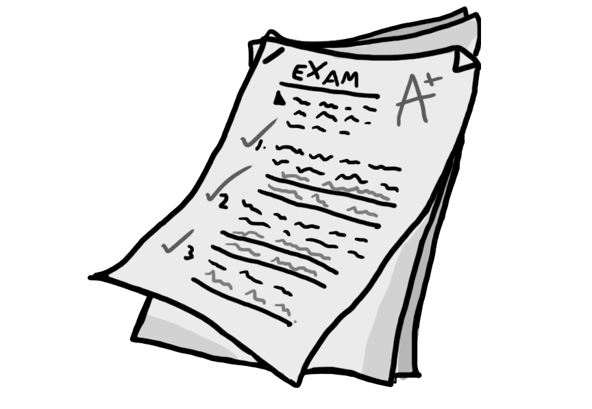 Should teachers allow students to keep graded exams?