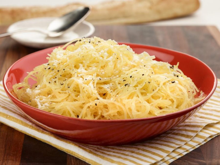 Spaghetti+squash+is+a+super+delicious+meal.+Many+people+eat+it+as+a+healthier+alternative+for+pasta.