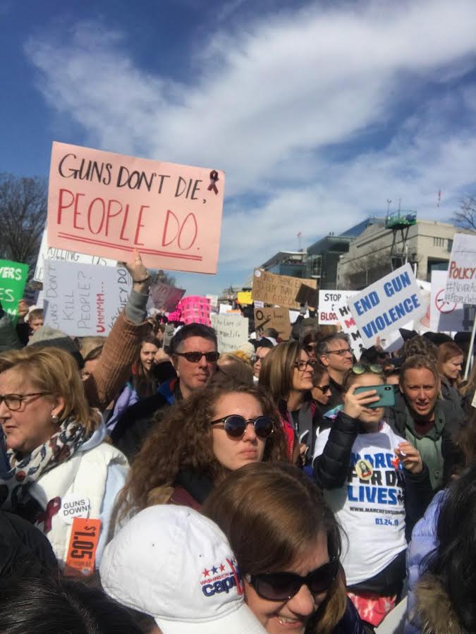 Many+Schreiber+students+marched+in+Washington%2C+D.C+for+the+March+For+Our+Lives+demonstration.+The+march+for+gun+control+took+place+on+March+24.