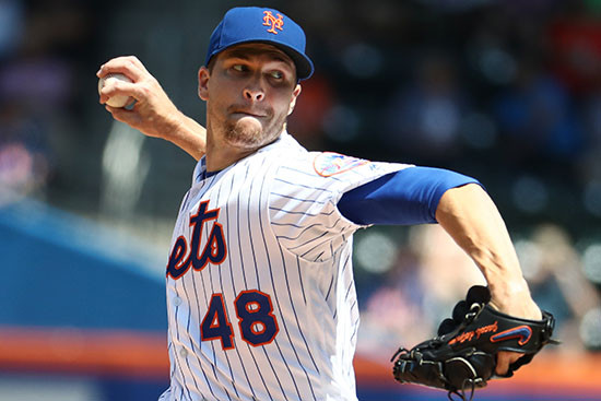 Jacob Degrom hopes to win the Cy Young with his 1.77 ERA.