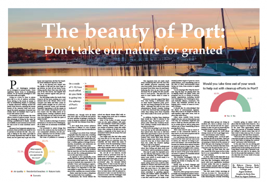 The beauty of Port: Dont take our nature for granted