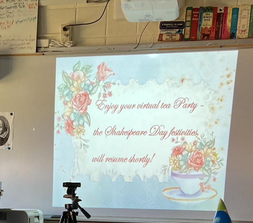 To Zoom or not to Zoom? Schreiber hosts virtual Shakespeare Day