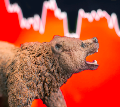 The S&P 500 enters bear-market territory for the first time since 2020